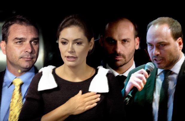 Michelle se manifesta sobre embate com filhos de Bolsonaro