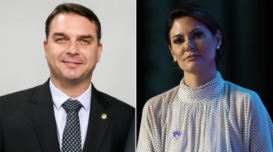 Michelle pede que “Deus dê sabedoria” a Flávio na disputa ao Planalto