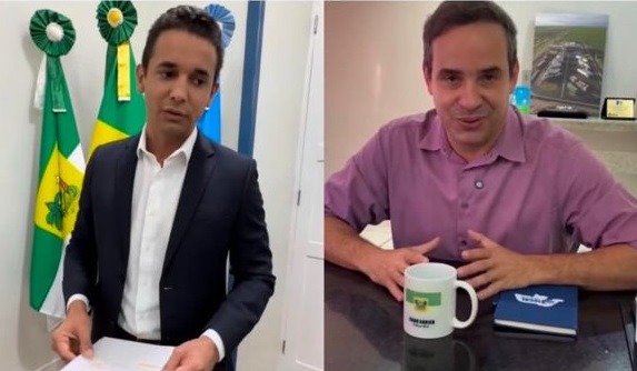 Allyson acusa calote de R$ 10,8 milhões do governo Fátima, e Cadu devolve ataque cobrando dívida de R$ 50 milhões...
