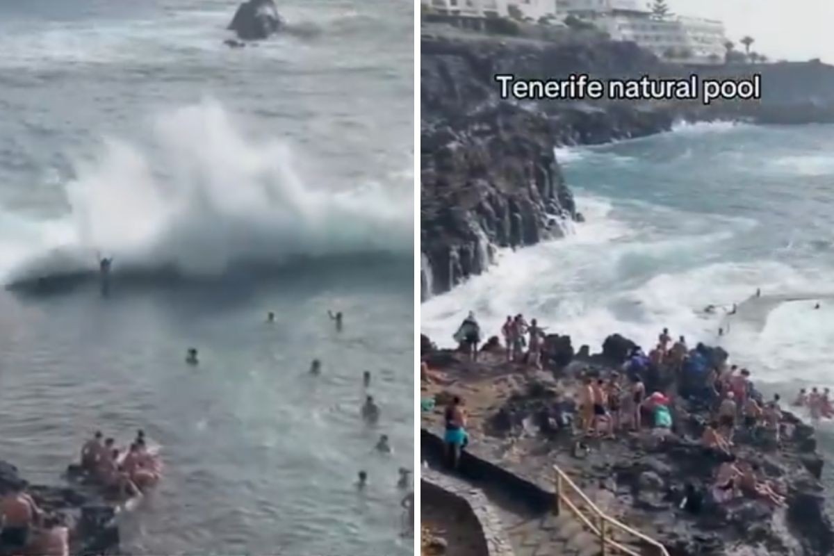 [VÍDEO] Quatro turistas morrem após serem arrastados por onda em piscina natural