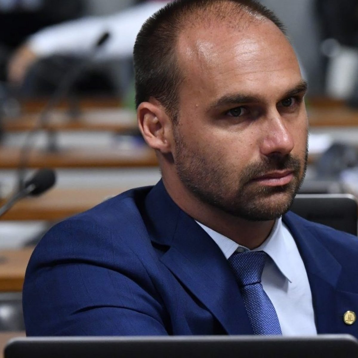“Recebemos com pesar”, diz Eduardo sobre revogação de Magnitsky a Moraes