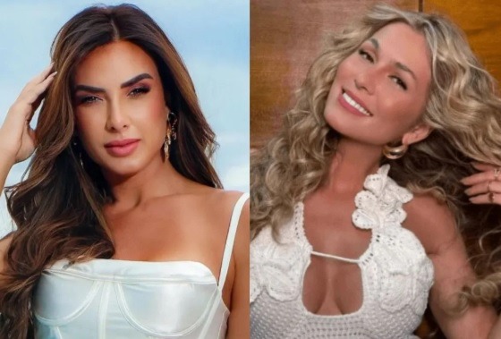 Lívia Andrade e Nicole Bahls brigam nos bastidores da Globo