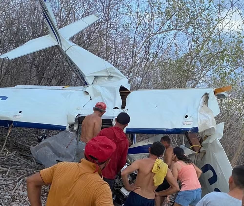 Tudo o que se sabe até agora sobre a queda do avião em Pau dos Ferros