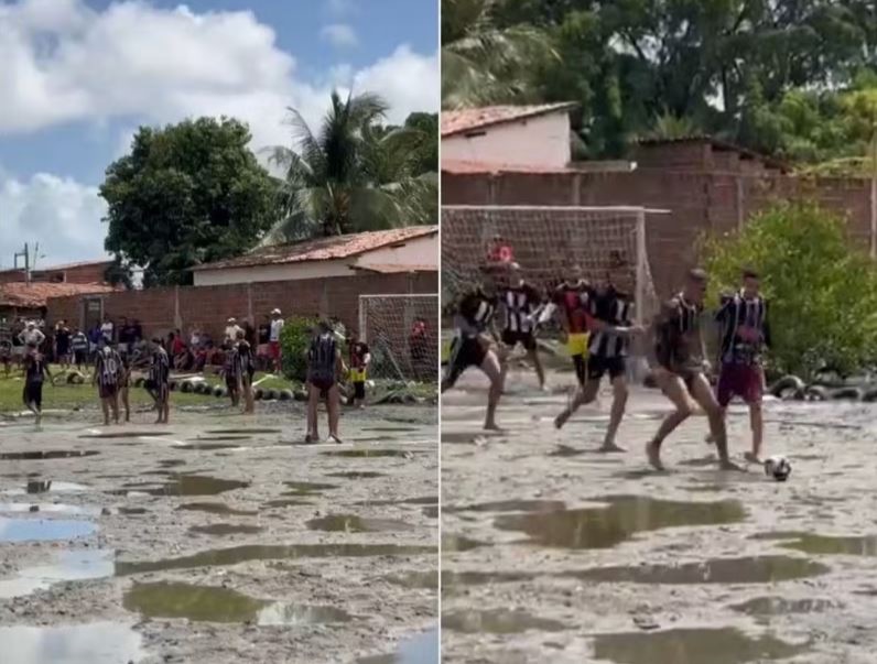 "Champions Lama" chama atenção por jogos disputados na maré do mangue em Natal