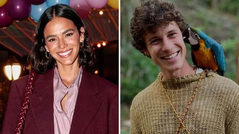 Bruna Marquezine beija Shawn Mendes no Ano Novo e posta: "Mereço ser amada"