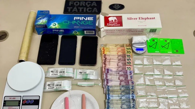Casal é detido por tráfico de drogas em Natal; suspeito era foragido da Justiça de SP