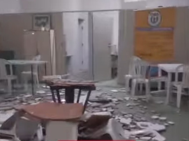 [VÍDEO] Impressionante: Teto cai no Hospital João Machado, em Natal