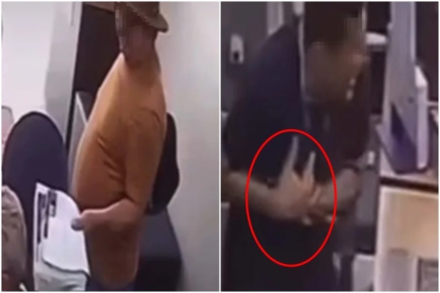 [VÍDEO] Homem se irrita com cobrança e esfaqueia gerente de operadora