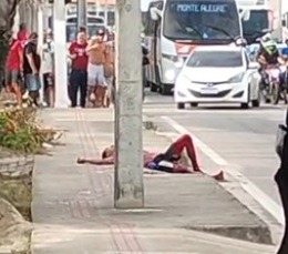 Suspeito armado com pistola morre em confronto com a PM em Parnamirim