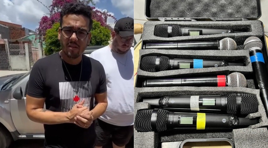 Pagode do Coxa é alvo de assalto e perde todo o material de trabalho
