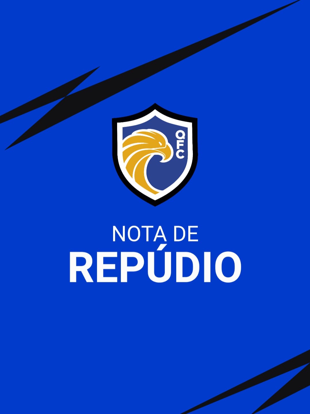 QFC na bronca com arbitragem que validou gol da vitória do América: “gol flagrantemente ilegítimo, marcado em posição de impedimento”