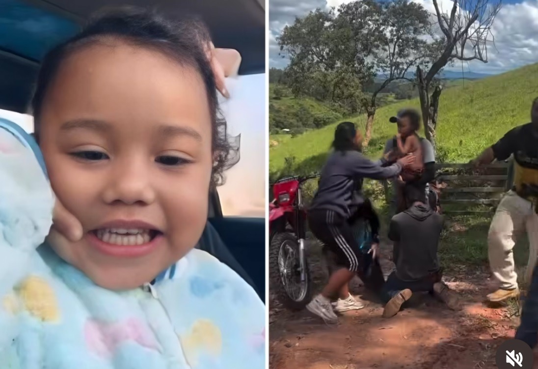 EMOCIONANTE: menina Alice, de 4 anos, é encontrada após dias de angústia