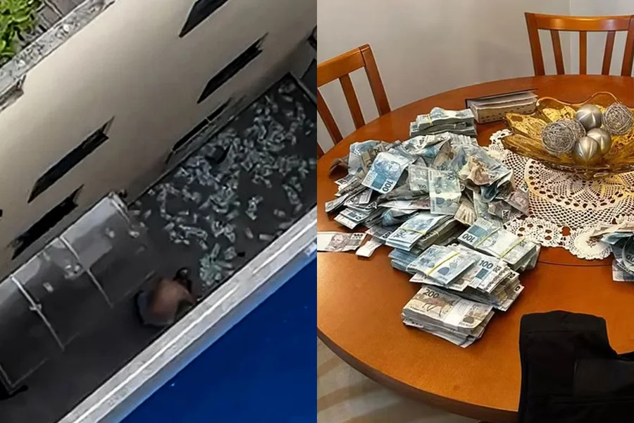  ‘CHUVA DE DINHEIRO’: saiba quanto tinha na mala jogada do 30º andar por alvo de operação da PF