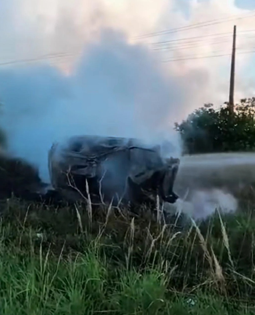 VÍDEO: Atacante do ABC se envolve em acidente na BR-101