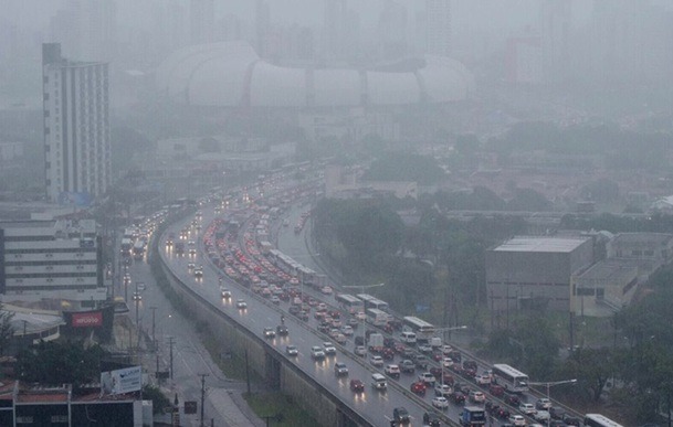 Inmet emite três alertas de chuva para todo o RN até sexta; confira cidades