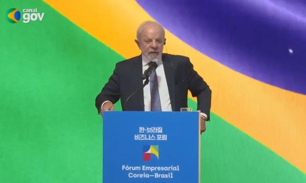 Lula critica “uso do comércio como arma” em discurso na Coreia do Sul