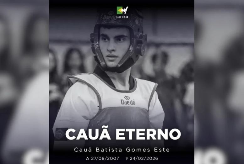 Promessa do taekwondo brasileiro, Cauã Batista morre aos 18 anos