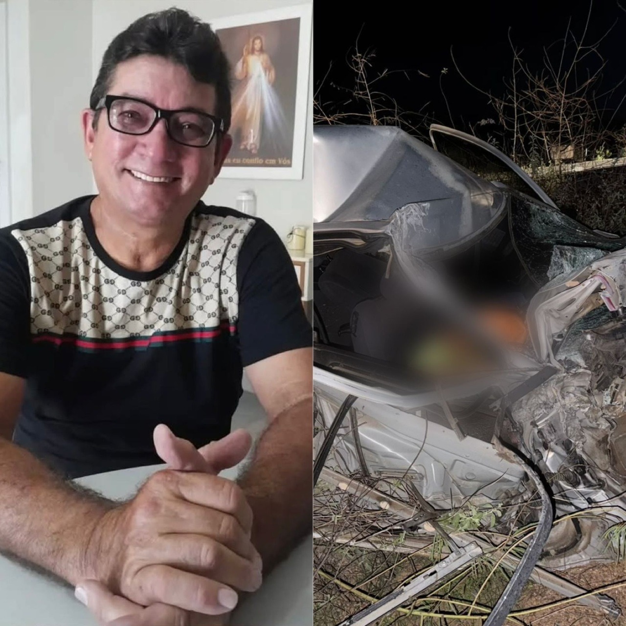 Ex-vereador de Jardim de Piranhas morre em acidente na RN-288