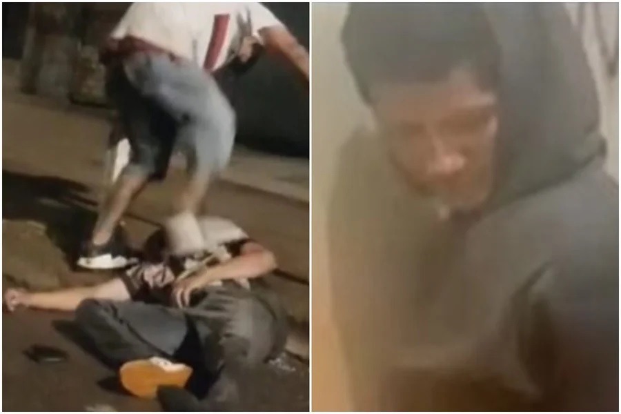 Segundo agressor é preso por pisotear cabeça de homem com o irmão