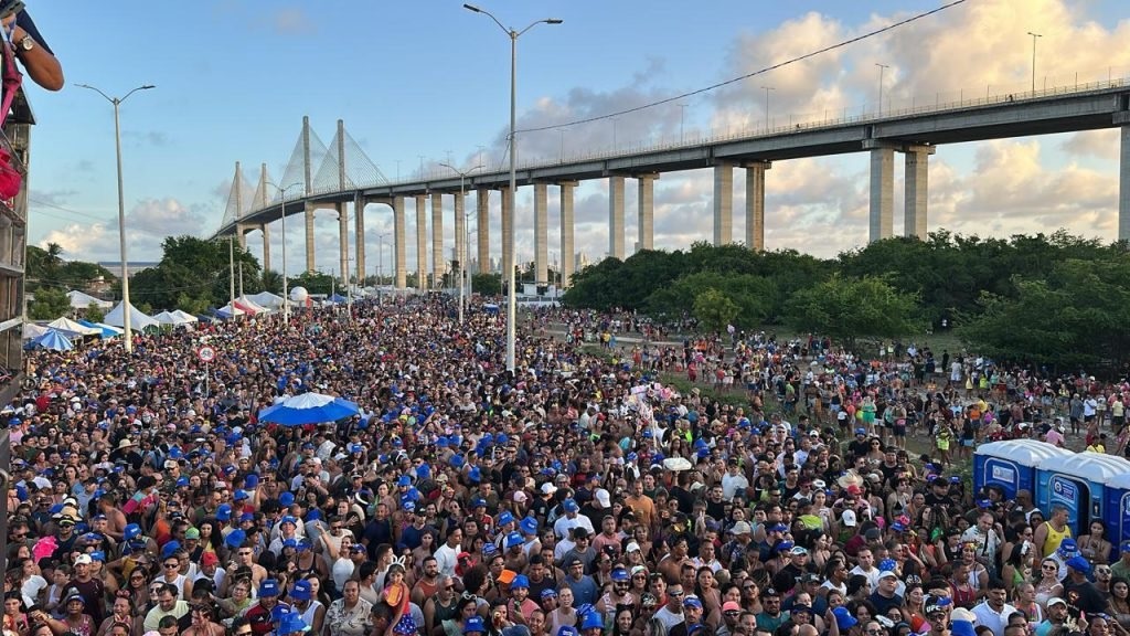 Carnaval de Natal movimenta quase R$ 339 milhões e gera R$ 18,83 para cada R$ 1 investido, aponta pesquisa