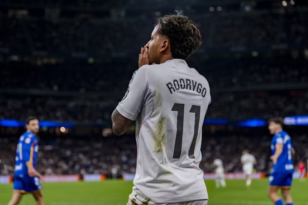 Rodrygo tem problema no joelho e pode perder a Copa do Mundo