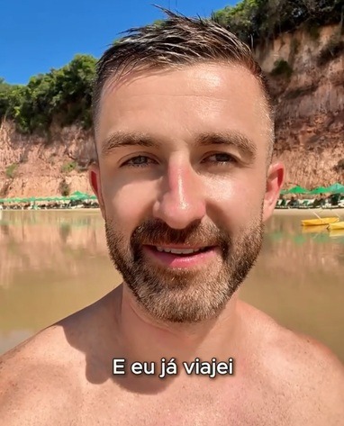 VÍDEO: Influenciador britânico elege Pipa como um dos melhores destinos turísticos do mundo