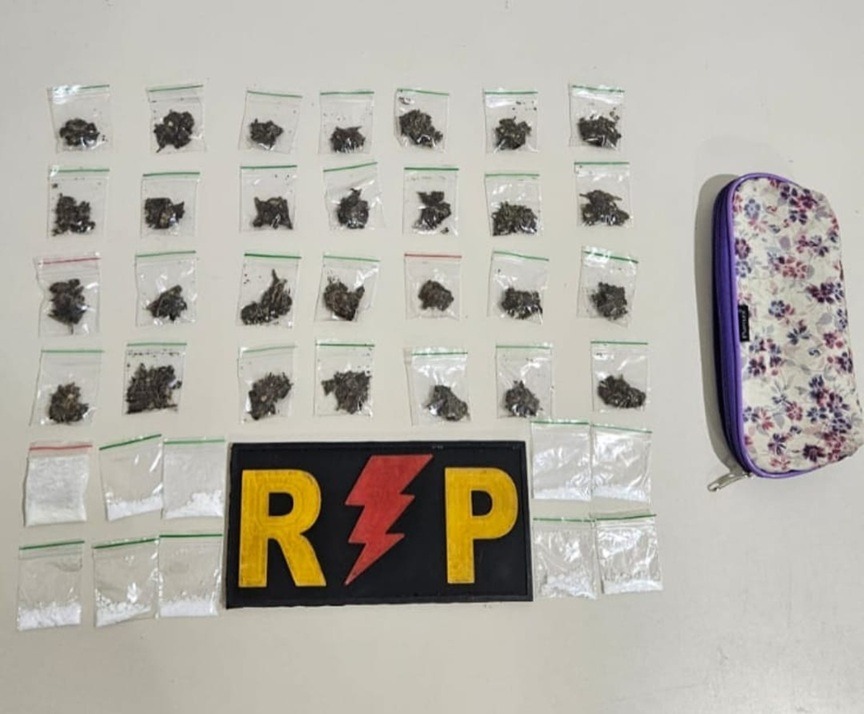 Adolescente é apreendido com porções de drogas escondidas em estojo escolar na zona Norte de Natal