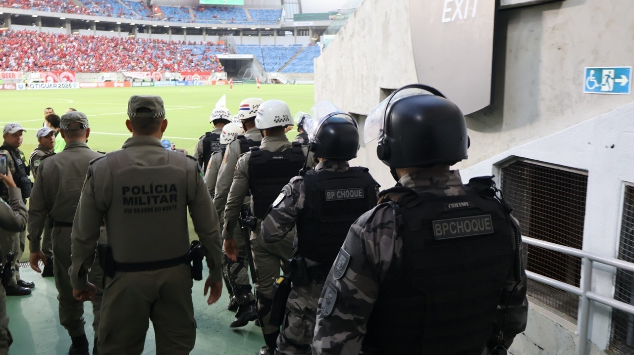 Mais de 500 policiais: Saiba como vai ser esquema de segurança para o Clássico-Rei