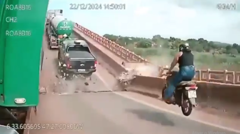 Novo vídeo revela desabamento de ponte que deixou 14 mortos no Maranhão