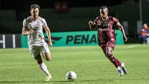 América esbarra em goleiro e fica no zero com Jacuipense em Salvador pela Copa do Nordeste