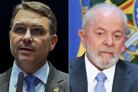 Pesquisa Meio/Ideia: Flávio Bolsonaro aparece à frente de Lula em cenário de 2º turno