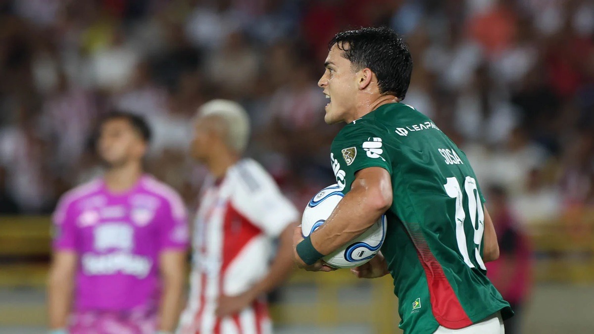 Palmeiras fica só no empate com Junior Barranquilla; veja lances