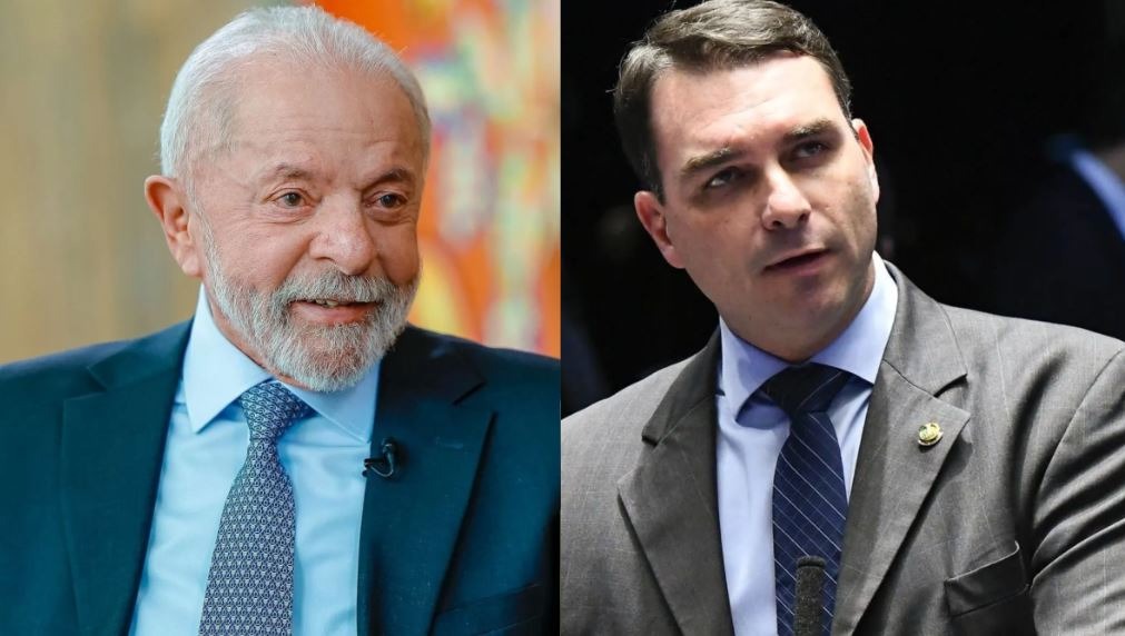 Datafolha: Flávio ultrapassa Lula pela primeira vez e tem 46% contra 45% do petista em eventual 2º turno