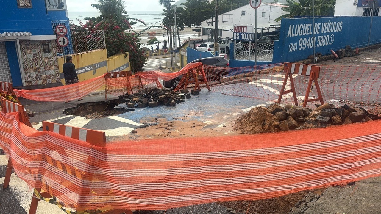 Obra em Ponta Negra altera circulação de veículos na região; veja mudanças