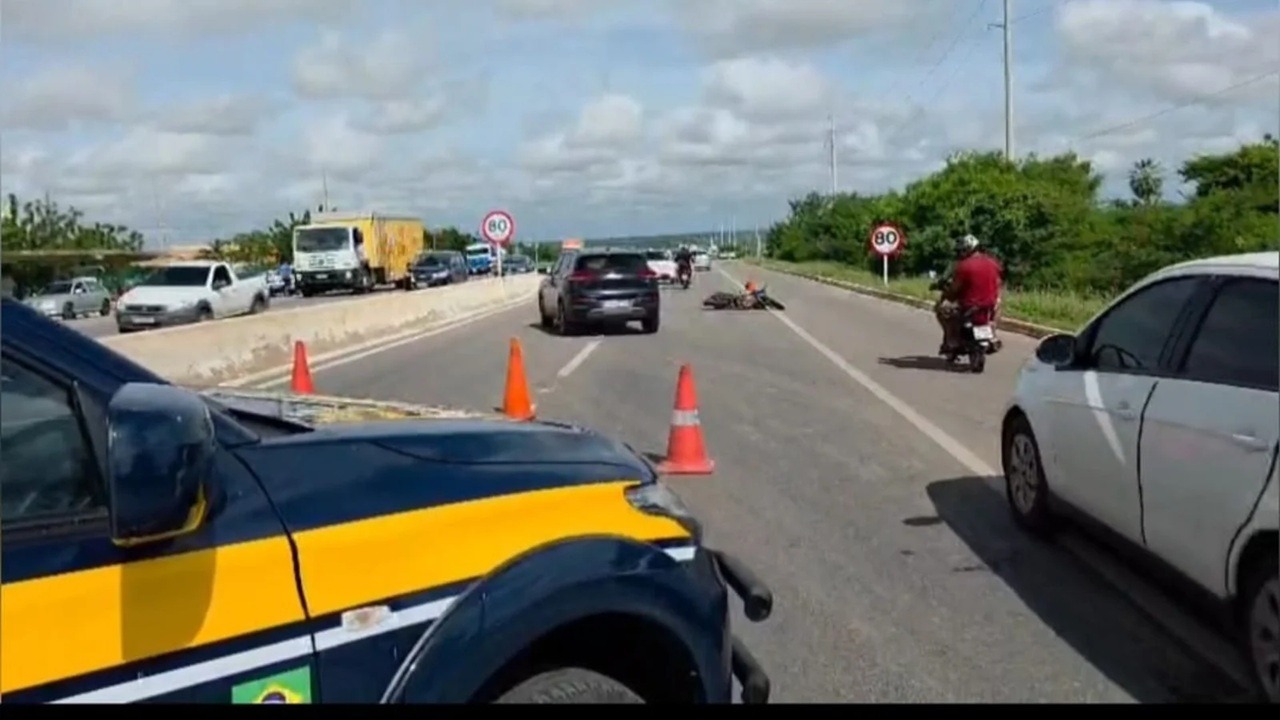 Motociclista morre após acidente na BR-304, em Mossoró