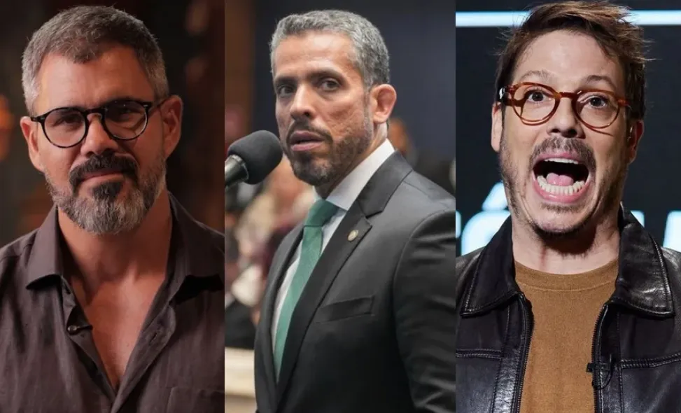 Deputado propõe honraria a Juliano Cazarré e repúdio a Fábio Porchat, após polêmica envolvendo o curso para homens