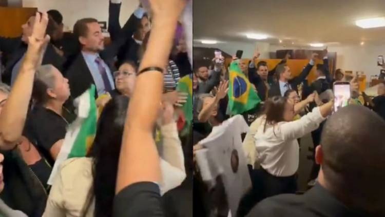 Familiares de condenados pelo 8 de Janeiro comemoram derrubada de veto no Congresso