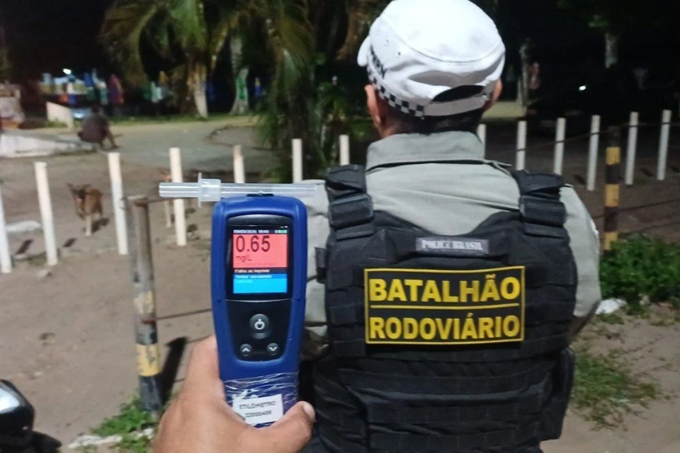 Operação Zero Álcool prende sete motoristas por embriaguez na Grande Natal