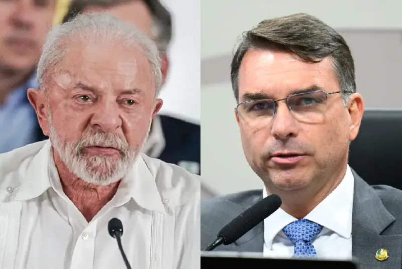 Flávio Bolsonaro tem 46,9% contra 44,4% de Lula no 2º turno, aponta Futura/Apex