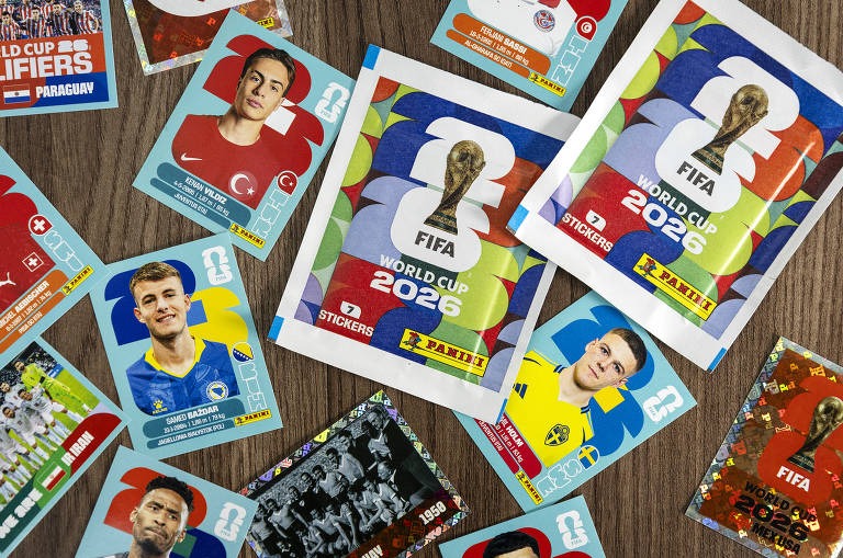 Escolas criam regras para troca de figurinhas da Copa como forma de evitar conflitos