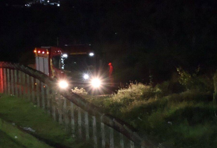 Incêndio atinge material hospitalar no Polo Industrial de Goianinha