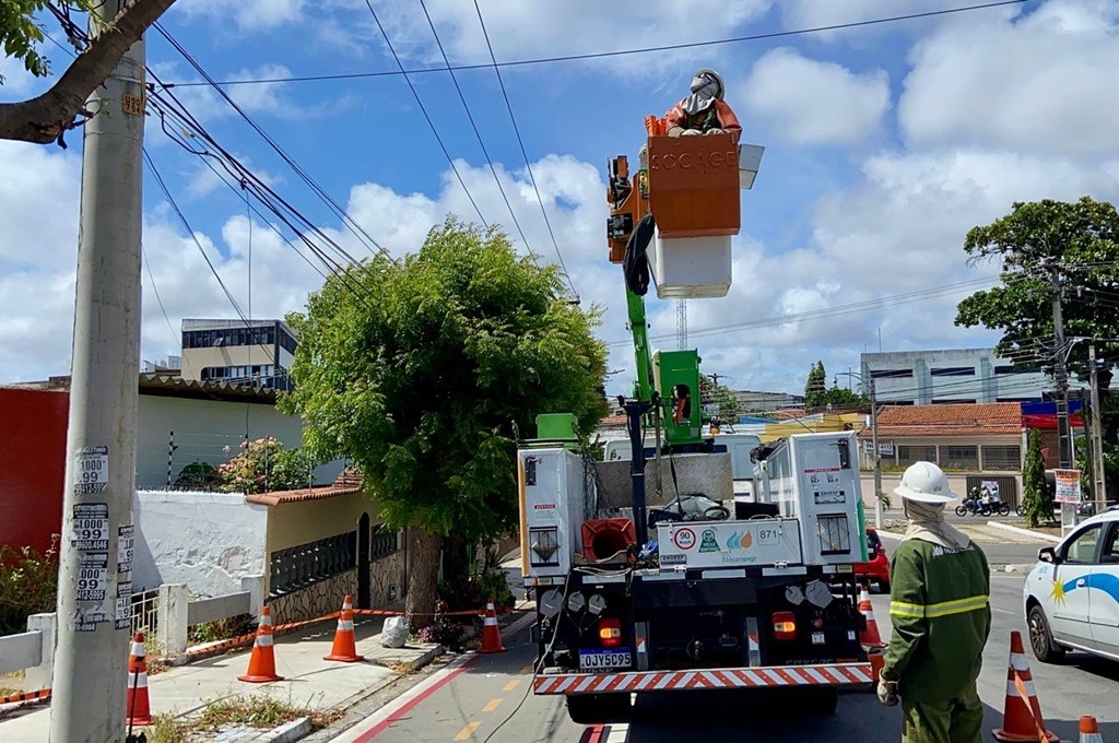Cosern confirma cortes de energia em Natal e Touros; confira se sua rua pode ficar sem luz