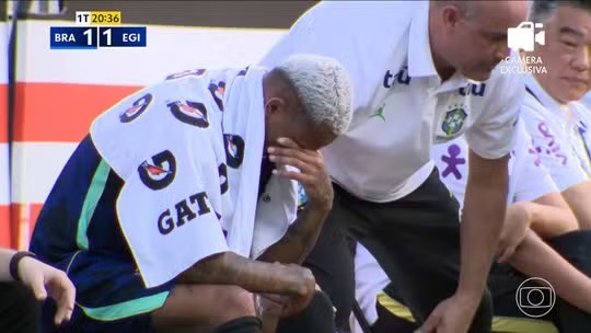 Wesley é cortado da Seleção por lesão na perna esquerda; volante Éderson é convocado