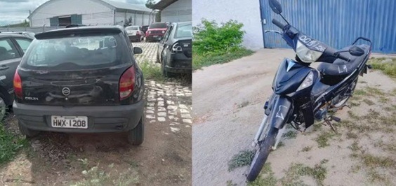 Leilão do Detran-RN tem motos a partir de R$ 800 e carros por R$ 3,2 mil; confira