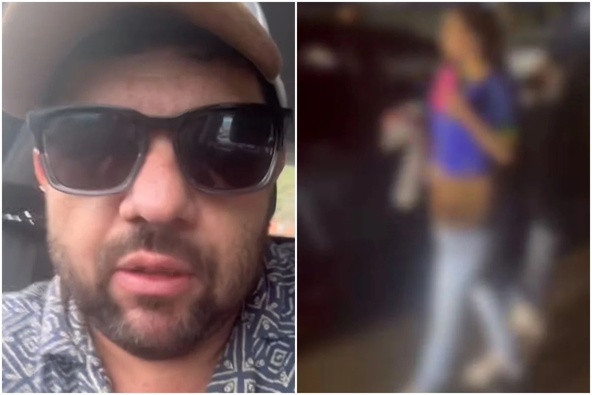 [VÍDEO] Oswaldo Eustáquio divulga imagens de mulher suspeita de agredir sua filha