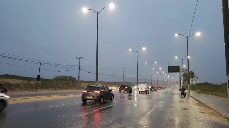 Inmet emite alertas para chuvas intensas no RN de sexta-feira até domingo