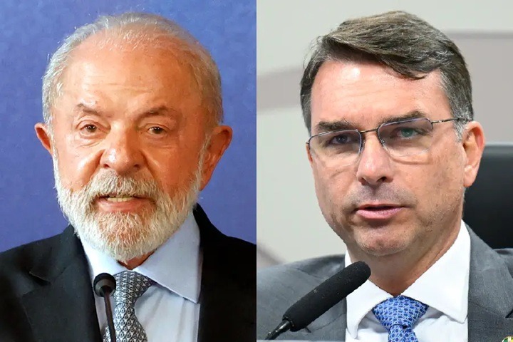 Lula e Flávio Bolsonaro em empate técnico no 2º turno, aponta pesquisa BTG/Nexus