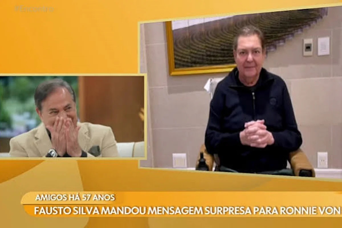[VÍDEO] Faustão reaparece na TV Globo após anos afastado e emociona fãs com recado especial