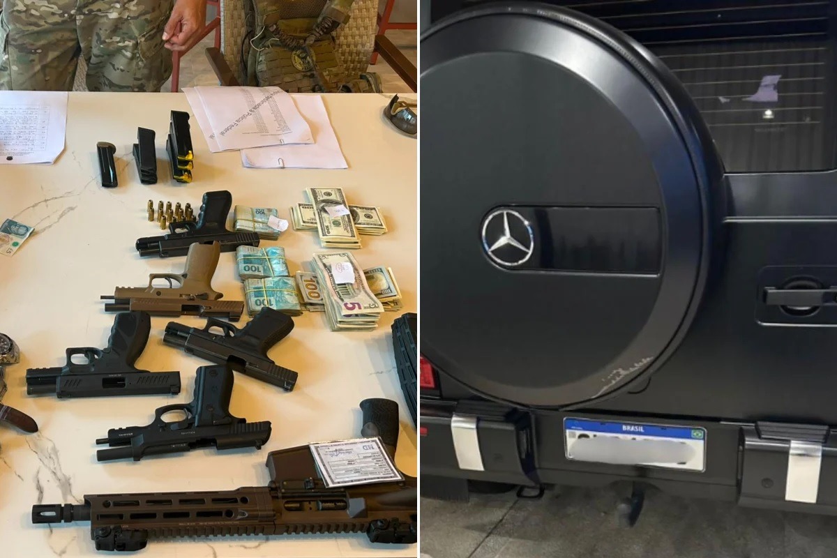 PF acha armas e carrão igual ao de Kim Kardashian em operação 