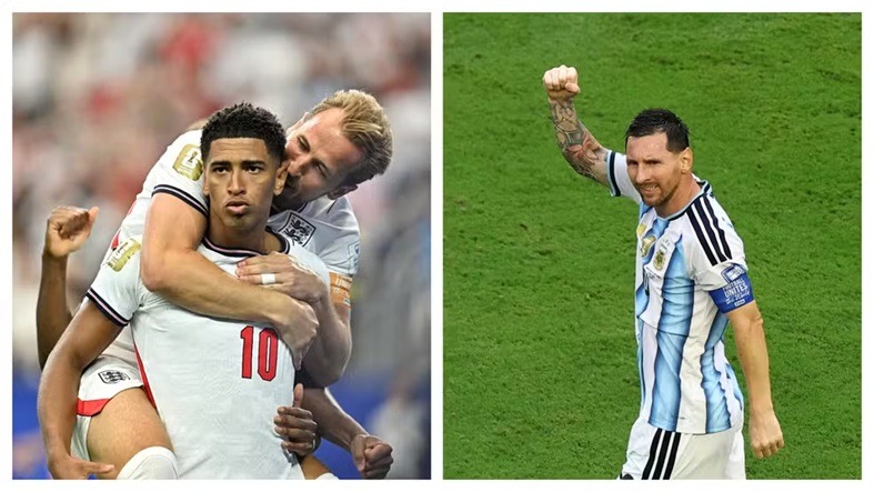 Argentina e Inglaterra disputam segunda vaga na final da Copa; veja horário e onde assistir